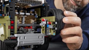Land Rover Defender 2020 de Lego Technic a detalle