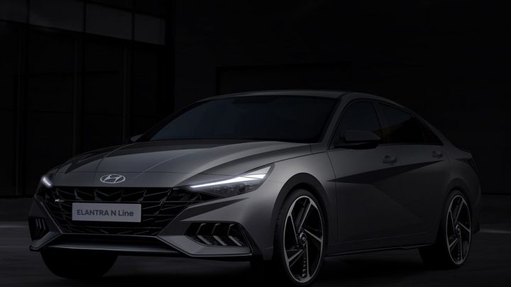 Hyundai Elantra N Line 2021 luce perfectamente agresivo