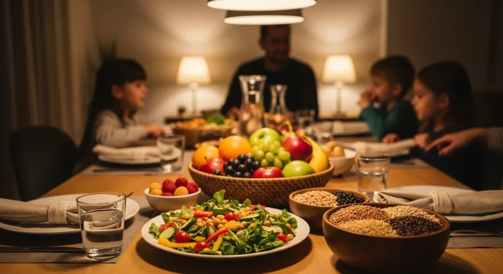 Mesa con comida