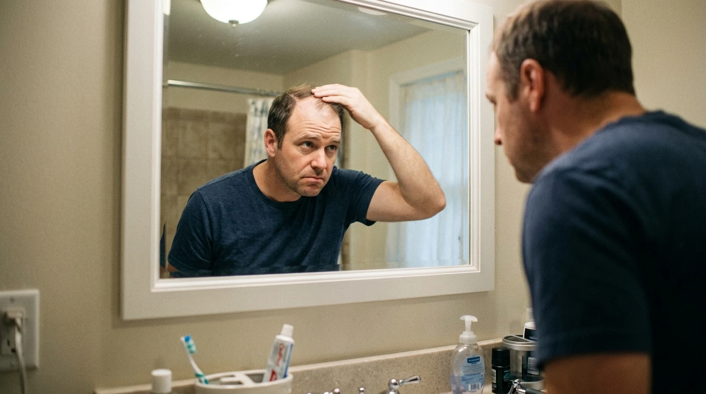 Alopecia masculina: consejos para fortalecer la raíz - detalle